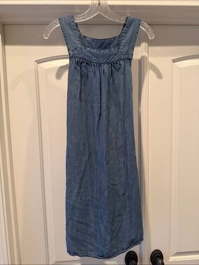 Blue Denim Tank Dress